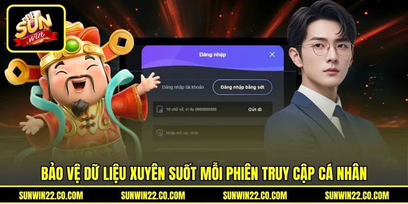 Bảo vệ dữ liệu xuyên suốt mỗi phiên truy cập cá nhân