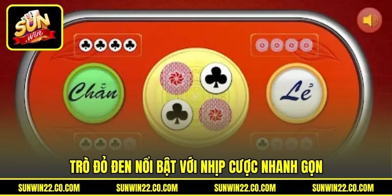 Trò đỏ đen nổi bật với nhịp cược nhanh gọn Trò đỏ đen nổi bật với nhịp cược nhanh gọn